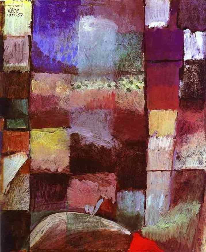 Paul Klee On a Motif from Hamamet